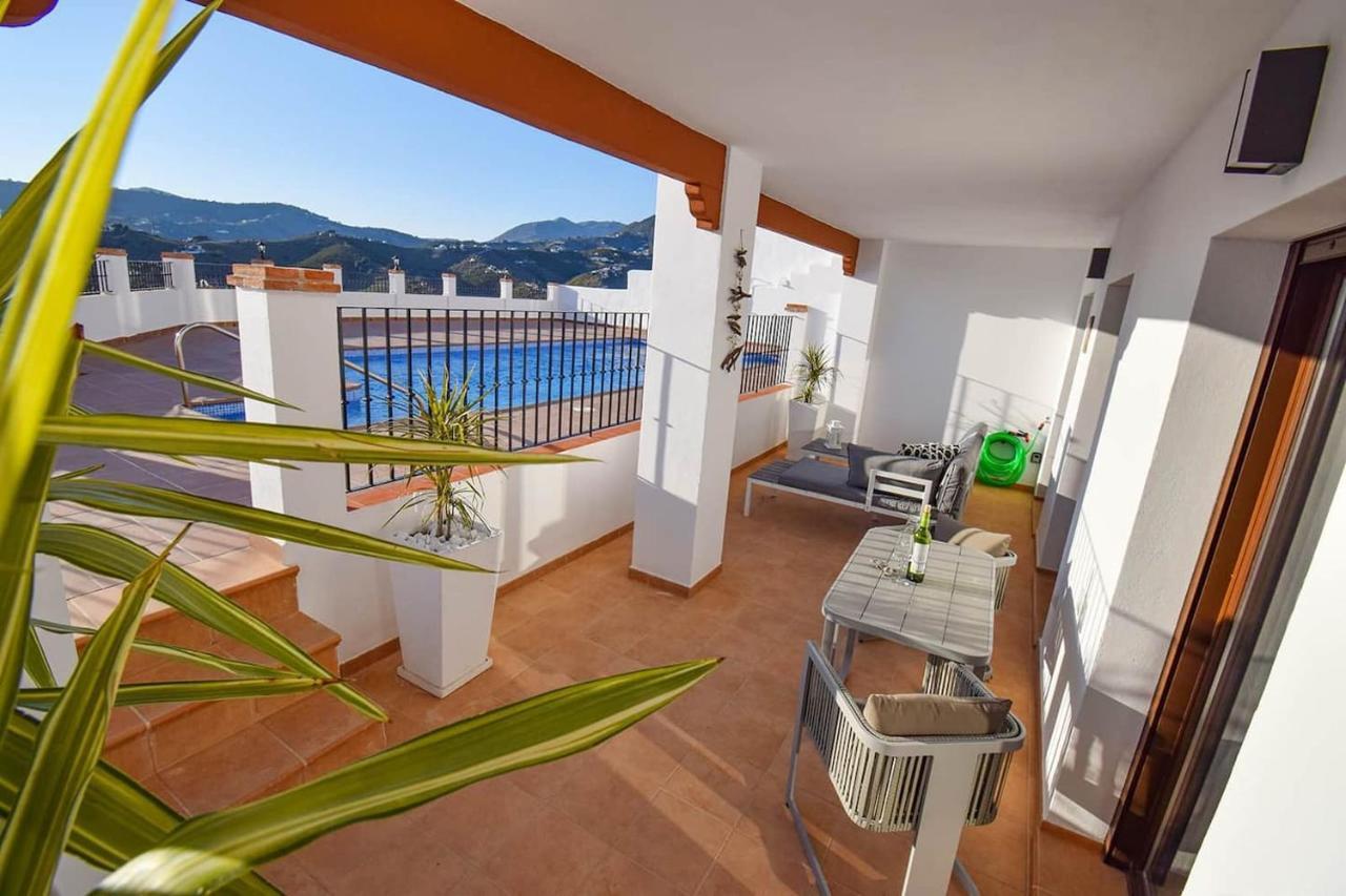 Casita Frigiliana - Stunning New Apartment With Views With Private Parking Space Zewnętrze zdjęcie