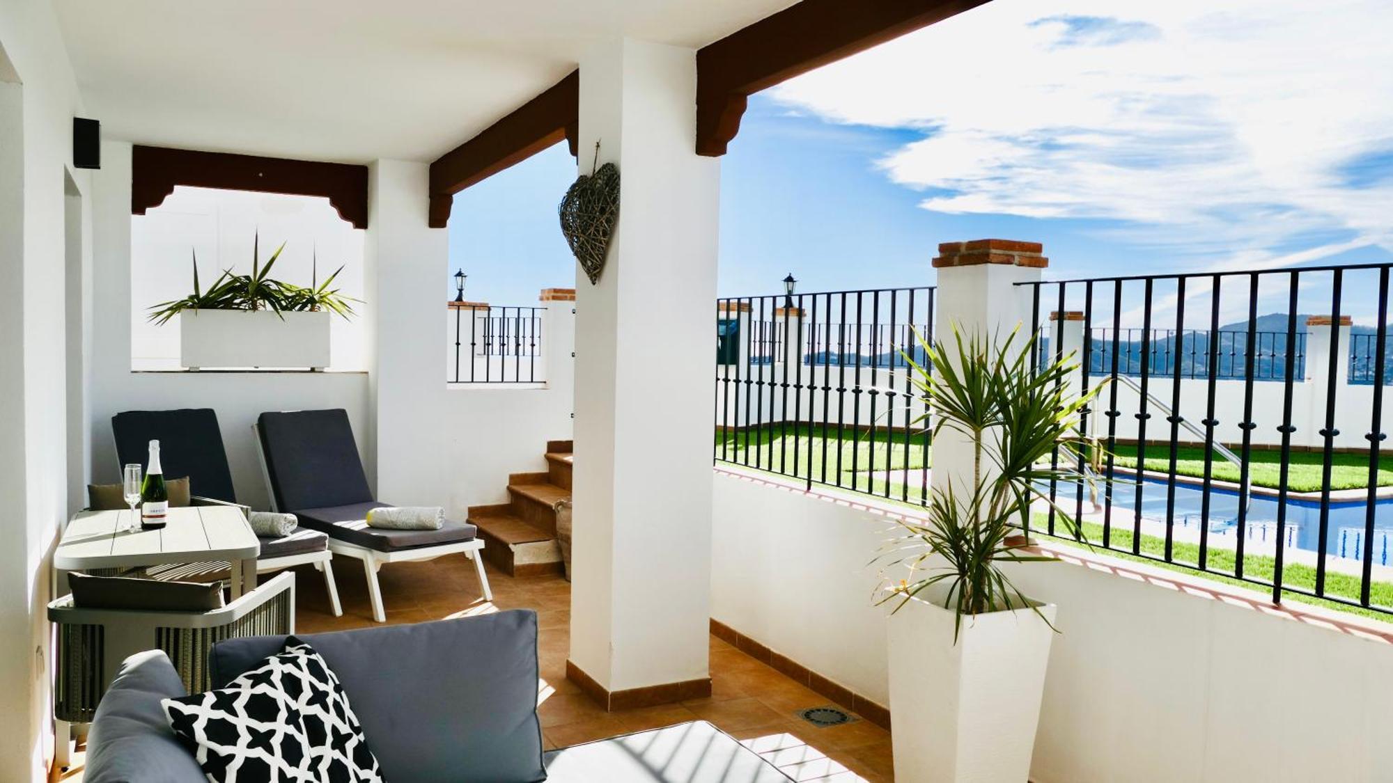 Casita Frigiliana - Stunning New Apartment With Views With Private Parking Space Zewnętrze zdjęcie