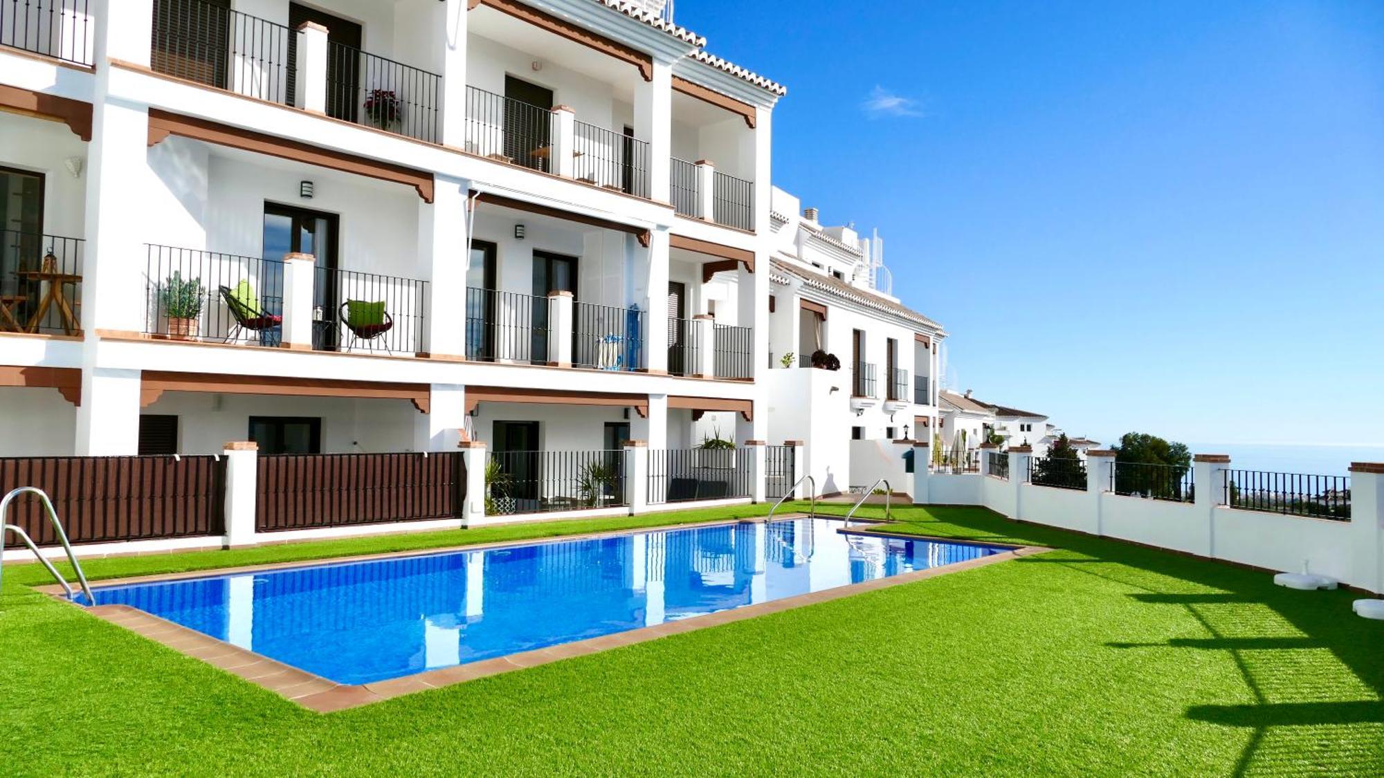 Casita Frigiliana - Stunning New Apartment With Views With Private Parking Space Zewnętrze zdjęcie